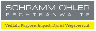 Schramm Öhler Rechtsanwälte – Vielfalt. Purpose. Impact. Das ist Vergaberecht.